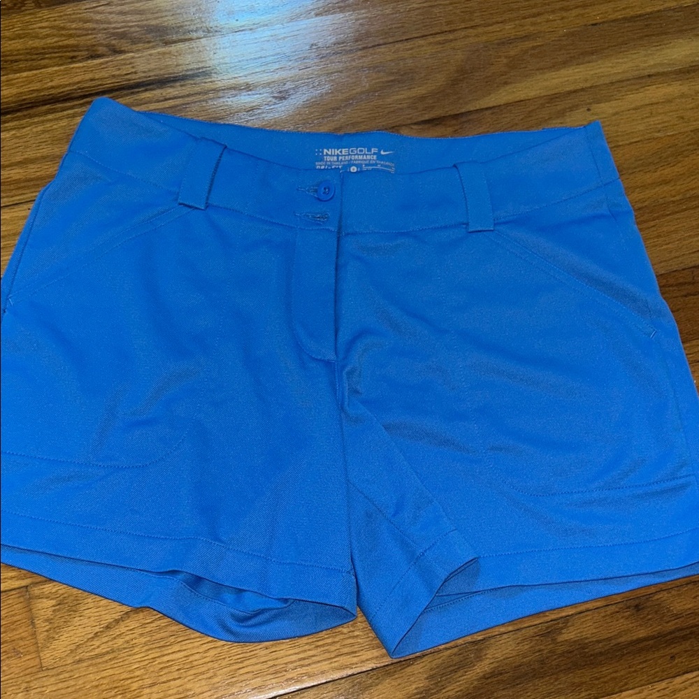 Nike Women’s Electric Blue Athletic Golf Shorts
